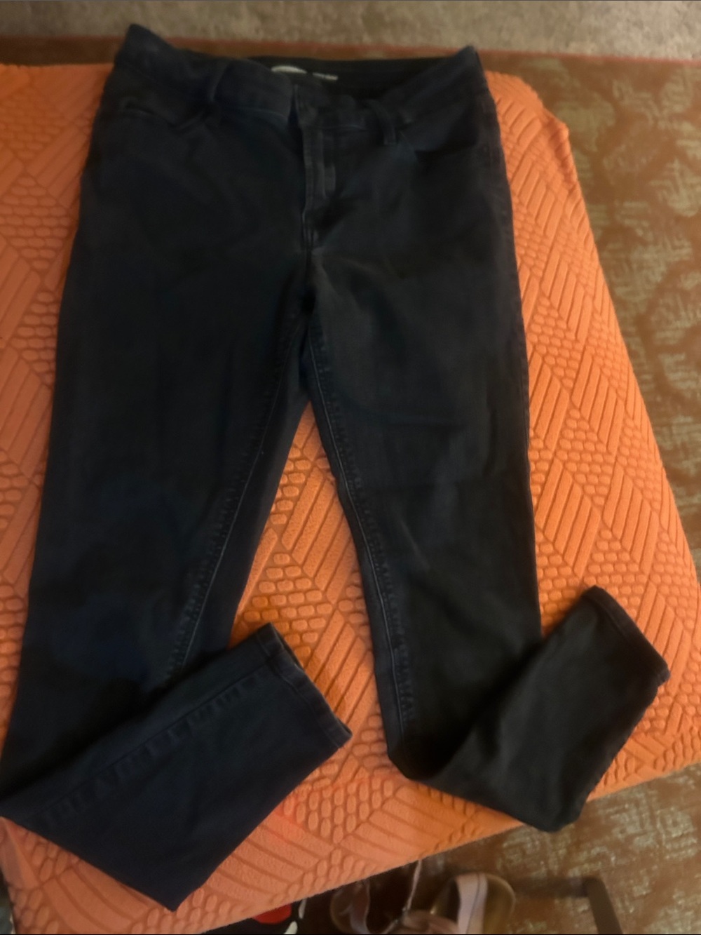 Old Navy Black Super Skinny Jeans